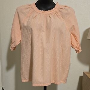 Loft Outlet Ruffled Top NWT